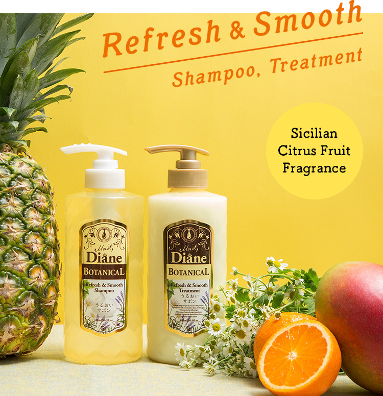 Refresh & Smooth Shampoo, Treatment Sicilian Citrus Fruit Fragrance