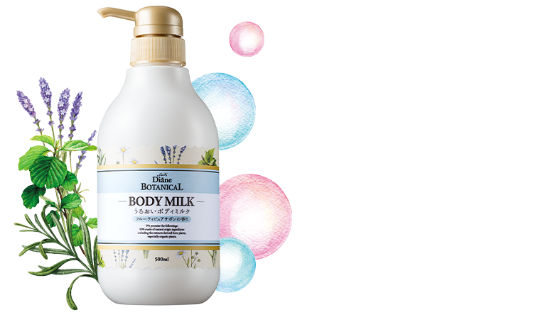 ボディミルク〈500mL〉 フルーティピュアサボンの香り