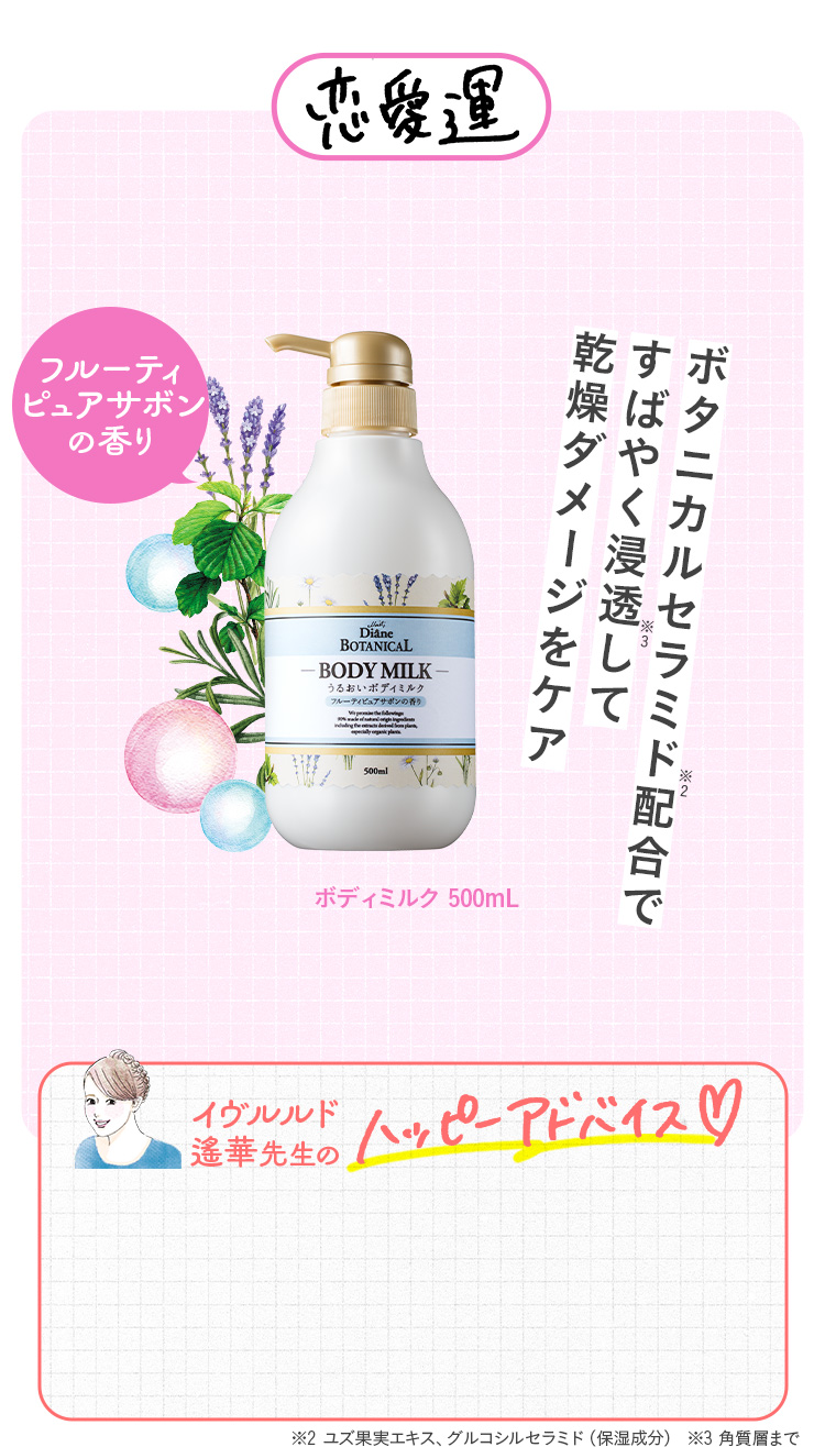 恋愛運 フルーティピュアサボンの香り
