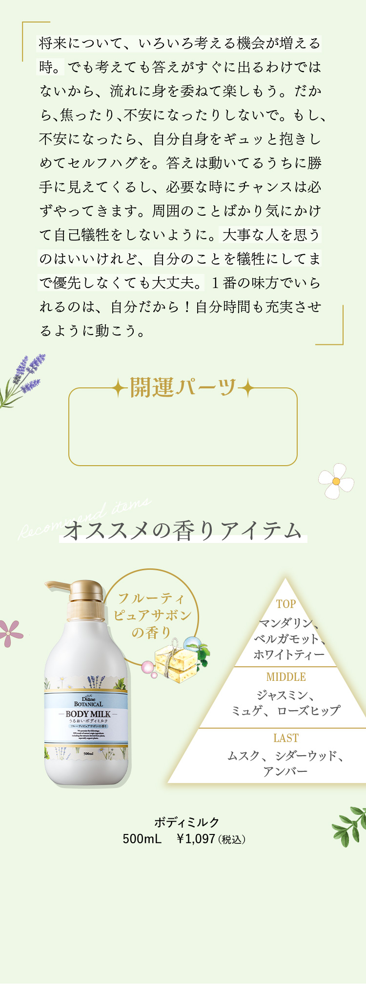 オススメの香りアイテム